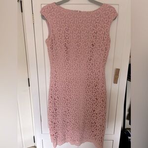 Worn Once! Blush rose Ralph Lauren shift dress size 4